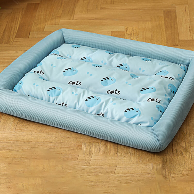 Square Refreshing Cozy Dog & Cat Bed